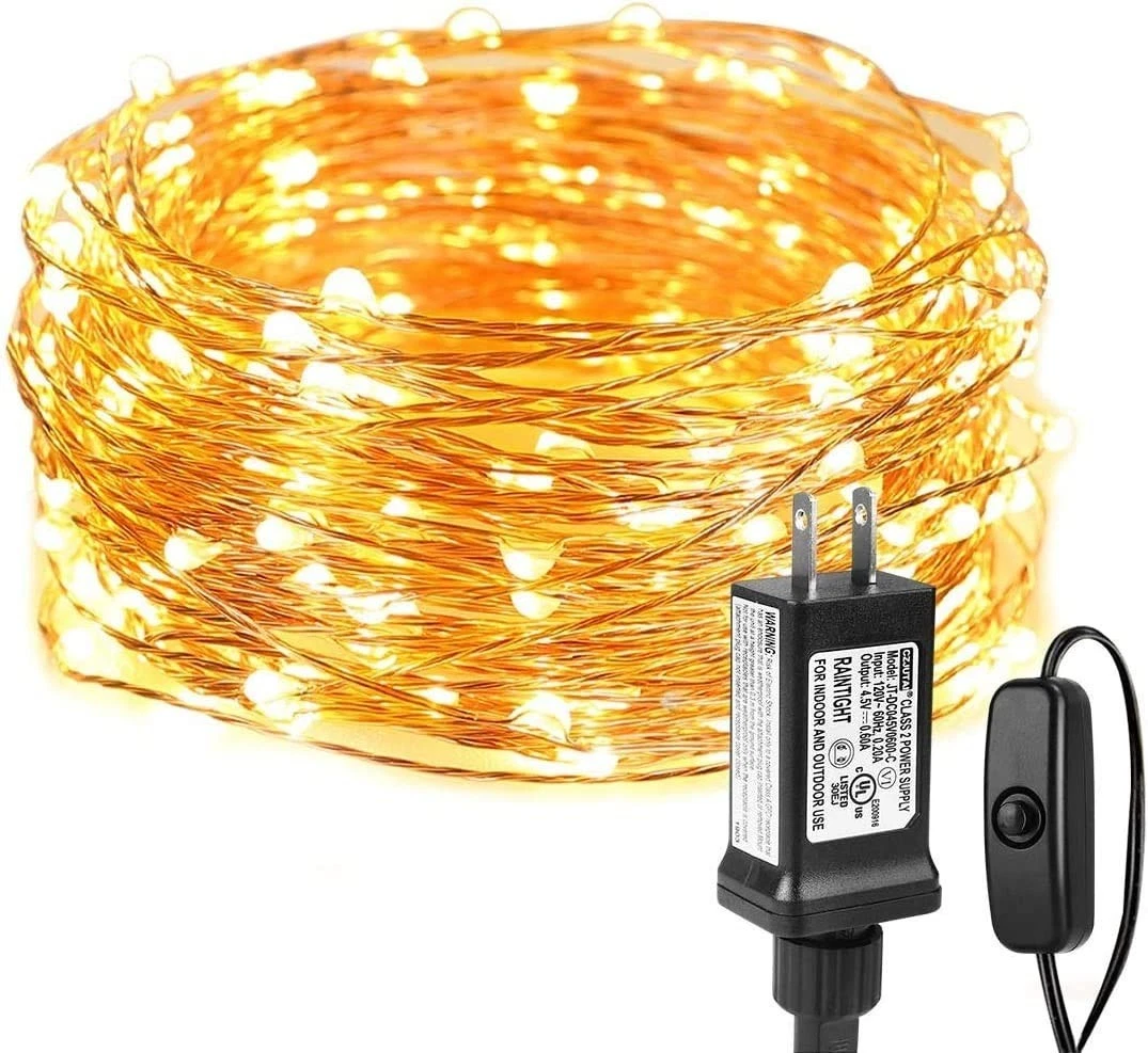 100-1000 LED Fairy String Lights Christmas Tree Wedding Xmas Party Outdoor Decor - Image 4